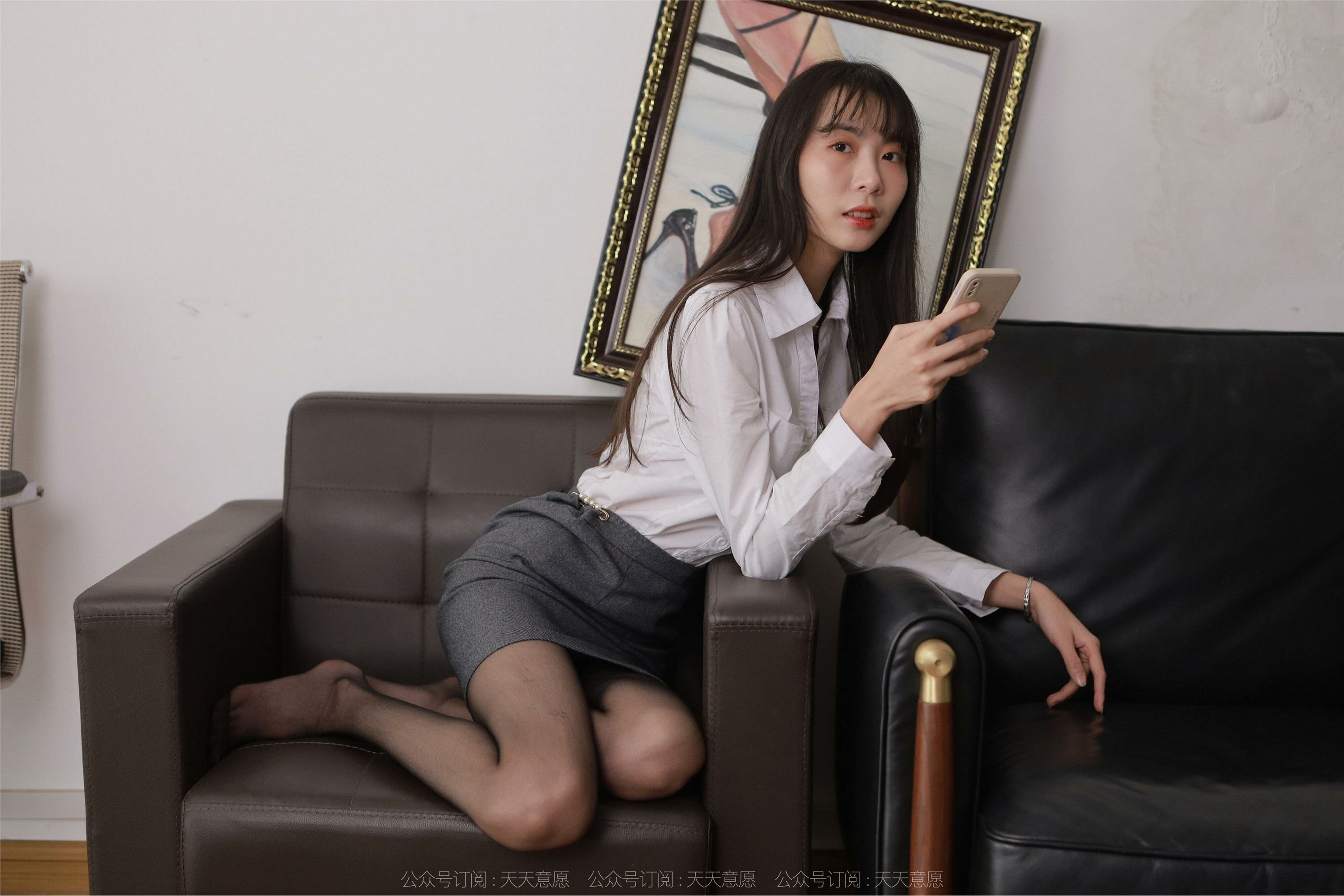 IESS异思趣向 2022.03.18 丝享家1032：团团《黑丝职业装》